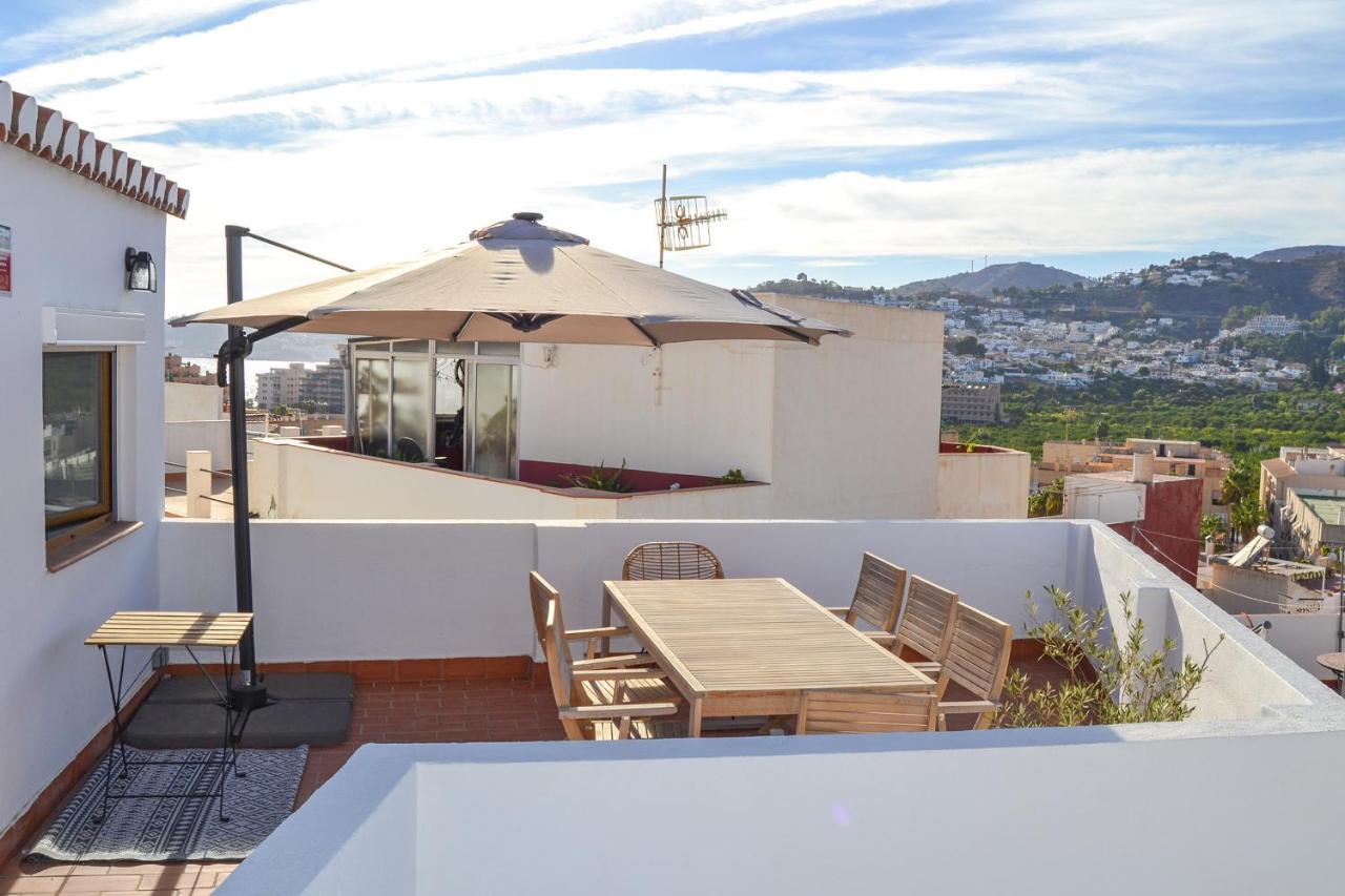 Casa Tipica Y Terraza, Maison Andalouse, Typical House With Rooftop Almuñécar Eksteriør bilde